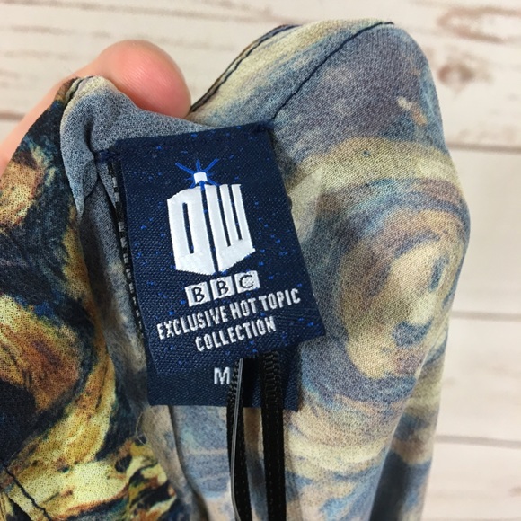 Ladies Dr Who Kimono Open Front A1 25 - Picture 7 of 8